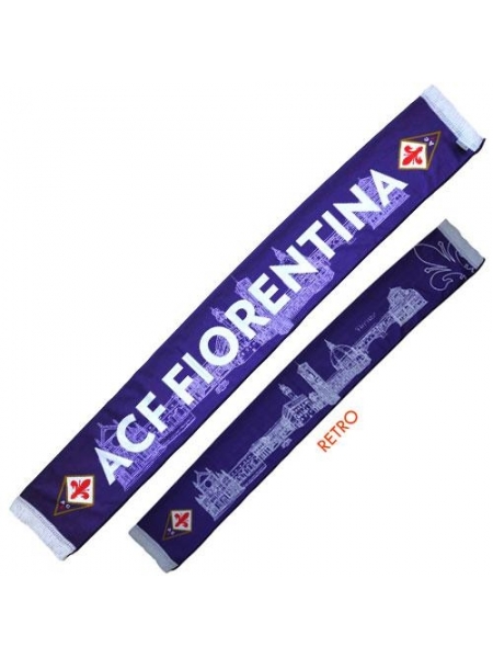 Sciarpa raso di poliestere skyline ACF Fiorentina